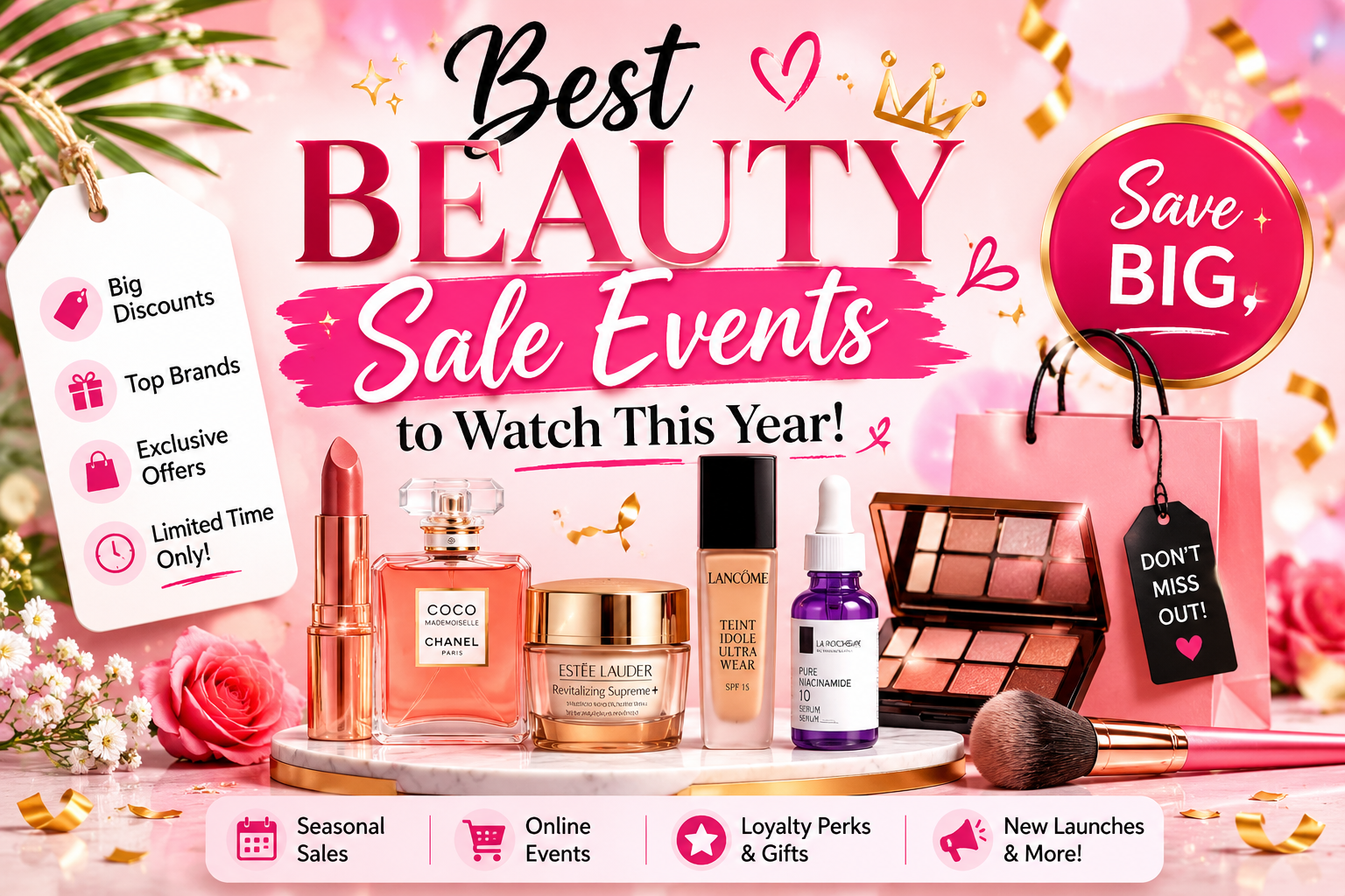 Best Beauty Sale Events to Watch This Year
