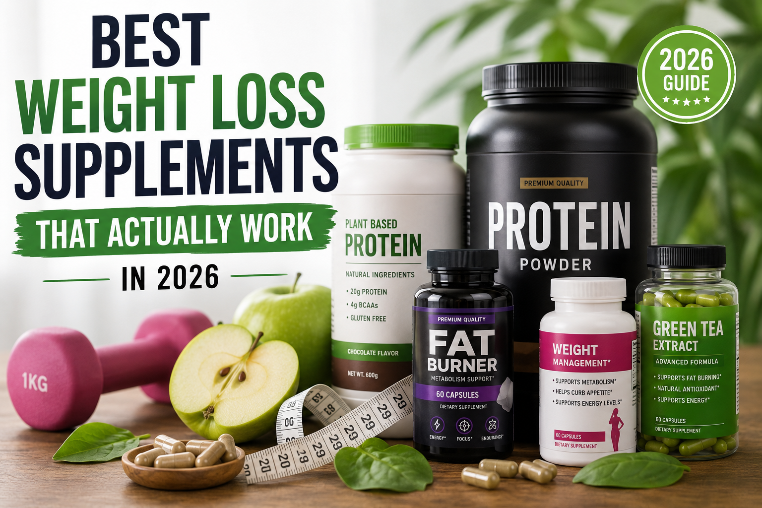 Best Weight Loss Supplements That Actually Work in 2026