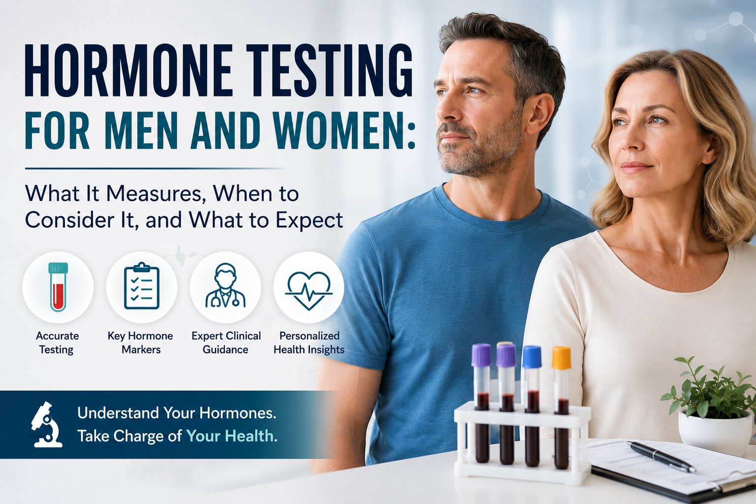 Hormone Testing for Men and Women: What It Measures, When to Consider It, and What to Expect